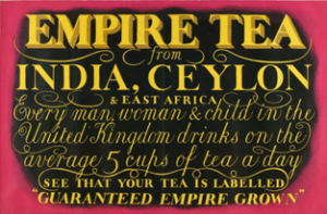 Empire Tea label